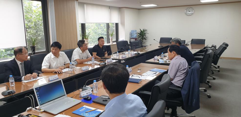 중국 하이안시 하이테크 개발구 협력 논의